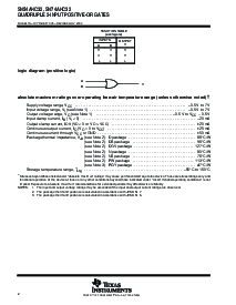 浏览型号SN74AHC32PWE4的Datasheet PDF文件第2页