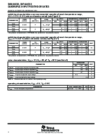 浏览型号SN74AHC32PWE4的Datasheet PDF文件第4页