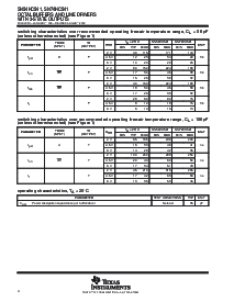 浏览型号SN74HC541DWE4的Datasheet PDF文件第4页