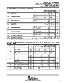 浏览型号SN74AHC573DWRE4的Datasheet PDF文件第3页