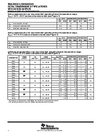 浏览型号SN74AHC573DWRE4的Datasheet PDF文件第4页