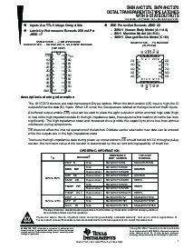 浏览型号SN74AHCT373PWRE4的Datasheet PDF文件第1页