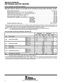浏览型号SN74HC165PWRG4的Datasheet PDF文件第4页