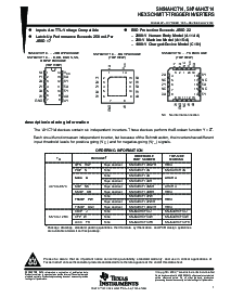 浏览型号SN74AHCT14PWRG4的Datasheet PDF文件第1页