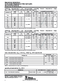 浏览型号SN74LV374APWTE4的Datasheet PDF文件第6页