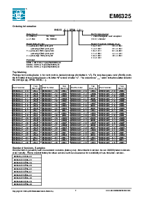 浏览型号EM6325DX-1.8的Datasheet PDF文件第2页