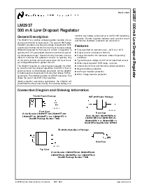 浏览型号LM2937IMPX-10的Datasheet PDF文件第1页