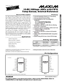 浏览型号MAX1231BCEG-T的Datasheet PDF文件第1页