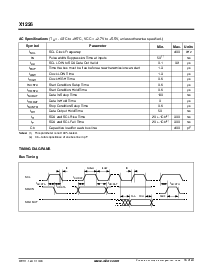 浏览型号X1226S8的Datasheet PDF文件第16页