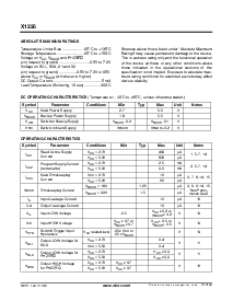 浏览型号X1226V8I的Datasheet PDF文件第14页