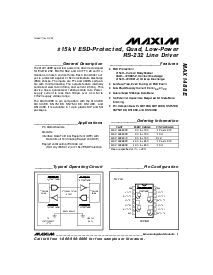浏览型号MAX1488ECSD的Datasheet PDF文件第1页