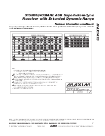 浏览型号MAX1473EUI的Datasheet PDF文件第17页