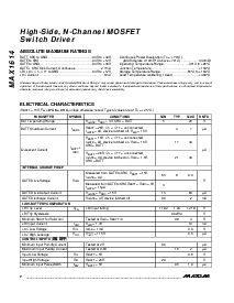 浏览型号MAX1614EUA的Datasheet PDF文件第2页