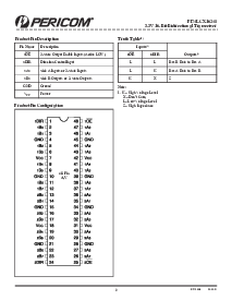 浏览型号PI74LCX16245V的Datasheet PDF文件第2页