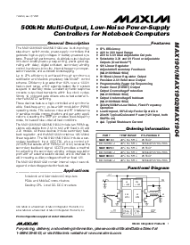浏览型号MAX1901ETJ的Datasheet PDF文件第1页