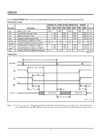 浏览型号X20C04DI-20的Datasheet PDF文件第6页