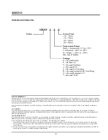 浏览型号X28C010DI-12的Datasheet PDF文件第25页
