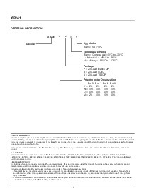 浏览型号X9241YS的Datasheet PDF文件第16页