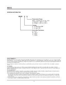 浏览型号X9312WSI的Datasheet PDF文件第9页