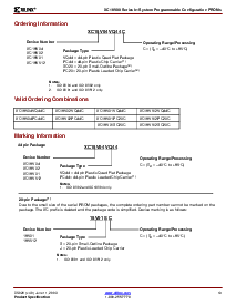 浏览型号XC18V04VQ44C的Datasheet PDF文件第19页