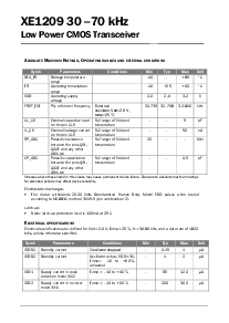 浏览型号XE1209的Datasheet PDF文件第4页