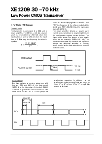 浏览型号XE1209的Datasheet PDF文件第6页