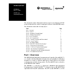 浏览型号XPC860SRZP50D3的Datasheet PDF文件第1页