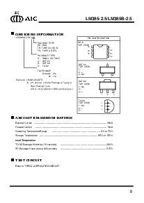浏览型号LM385B-2.5CZBG的Datasheet PDF文件第2页