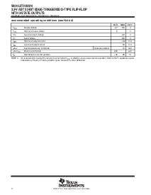 浏览型号SN74LVTH32374ZKER的Datasheet PDF文件第4页