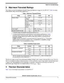 浏览型号MPC852TZT50的Datasheet PDF文件第5页
