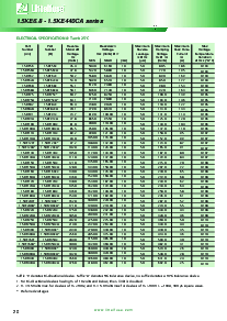 浏览型号1.5KE51C的Datasheet PDF文件第3页