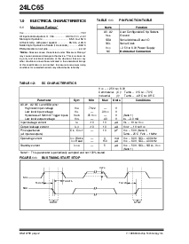 浏览型号24LC65-ISM的Datasheet PDF文件第2页