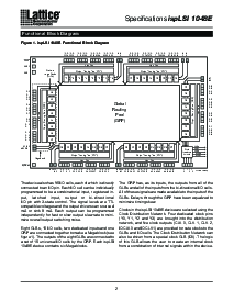 浏览型号ISPL1048E-100LQI的Datasheet PDF文件第2页