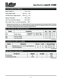 浏览型号ISPL1048E-100LQI的Datasheet PDF文件第3页