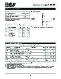 浏览型号ISPL1048E-100LQI的Datasheet PDF文件第4页