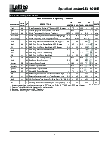 浏览型号ISPL1048E-100LQI的Datasheet PDF文件第5页