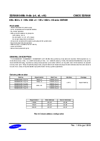浏览型号K4S641632H-TL70的Datasheet PDF文件第3页