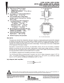 浏览型号LM158FK的Datasheet PDF文件第1页