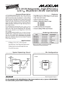 浏览型号MAX653C/D的Datasheet PDF文件第1页