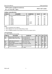 浏览型号PDTA143ZK的Datasheet PDF文件第5页