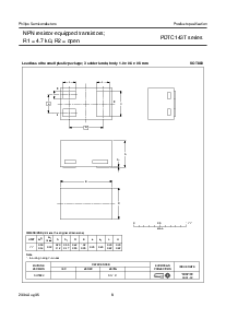 浏览型号PDTA143ZK的Datasheet PDF文件第8页