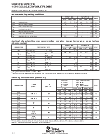 浏览型号SN74F151BD的Datasheet PDF文件第4页