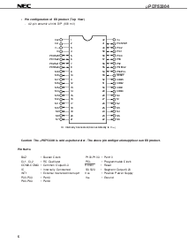 浏览型号UPD753304的Datasheet PDF文件第6页