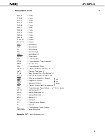 浏览型号UPD75P048CW的Datasheet PDF文件第3页