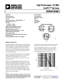 浏览型号AD8066AR的Datasheet PDF文件第1页