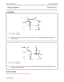 浏览型号74HC151D的Datasheet PDF文件第7页