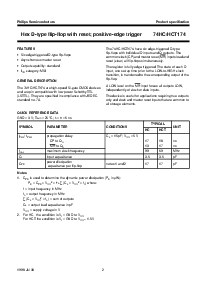 浏览型号74HC174D的Datasheet PDF文件第2页