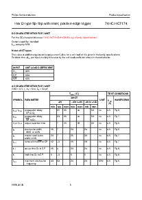 浏览型号74HC174D的Datasheet PDF文件第6页