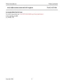 浏览型号74HC194的Datasheet PDF文件第6页
