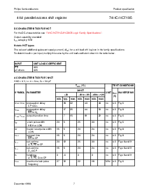 浏览型号74HC195的Datasheet PDF文件第7页